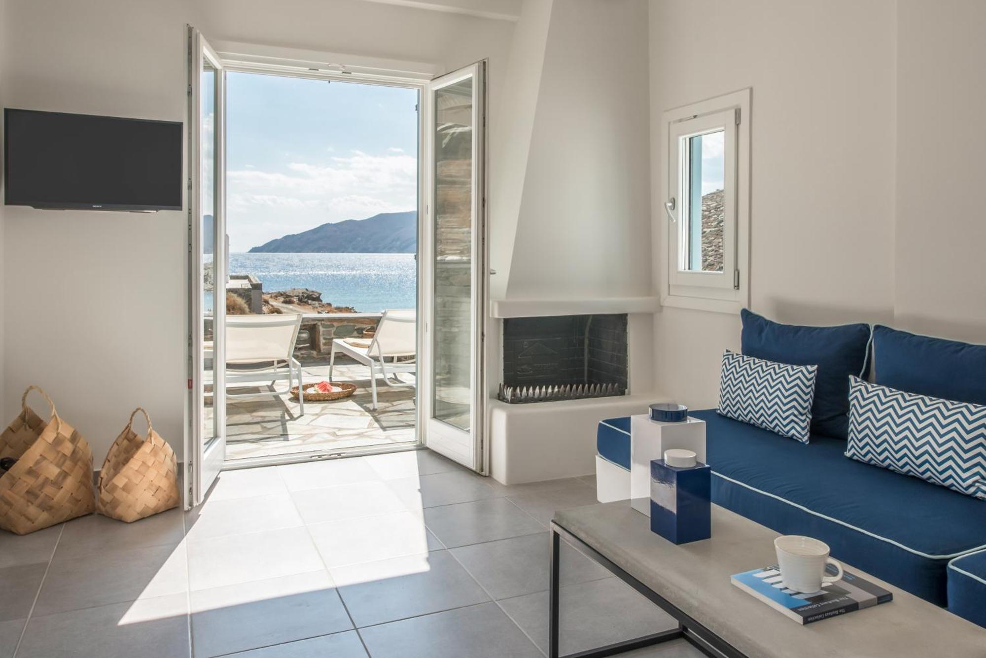 Eneos Kythnos Beach Villas-Elegant And Comfort Villas Cameră foto